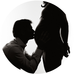 davide posenato fotografo maternità torino silohuette