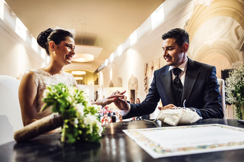 davide posenato fotografo matrimonio a cherasco torino cuneo anelli somaschi